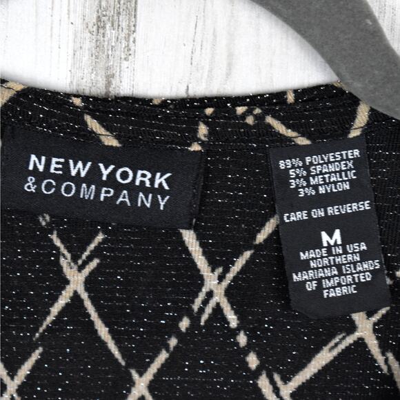 Y2K vintage black/beige ruffle sleeveless tank top blouse shirt size medium USA - Picture 5 of 6